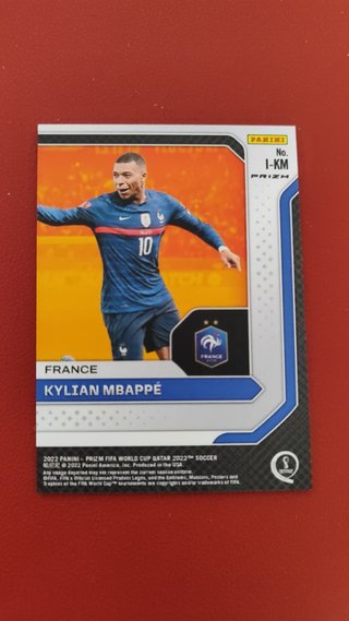 Carta Panini Kylian Mbappé International Ink 1/1 F
