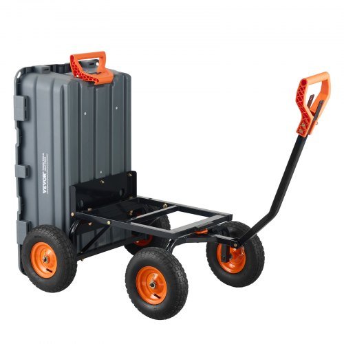 Carro de Volteo de Jardín de Polietileno Carros y Carretillas de Jardín Pesados 6.48 L 1200 lbs/544.3 kg