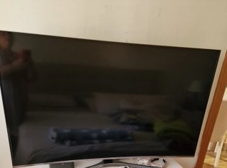 Samsung Smart TV Curva  55 Panel Oscuro