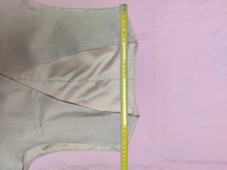Chaleco de lino para hombre