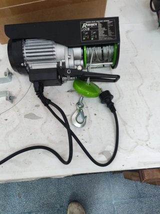 Polipasto Eléctrico RIBIMEX PE100/200PT 100/200 kg
