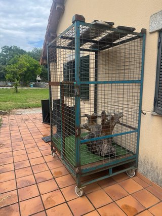 Jaula grande para pájaros o animales