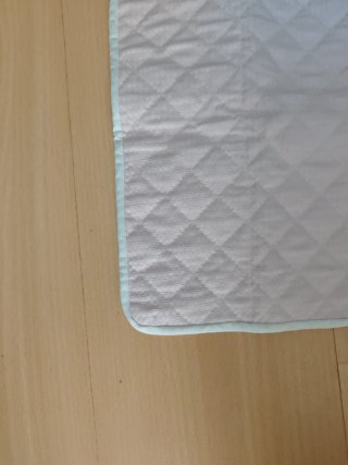 Cambiador de bebé portátil acolchado rosa