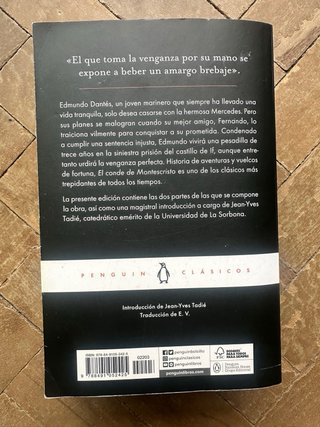 Libro El conde de Montecristo