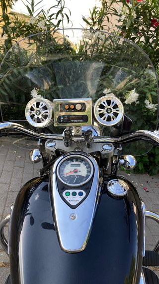 Kawasaki VN 900 Classic Negra