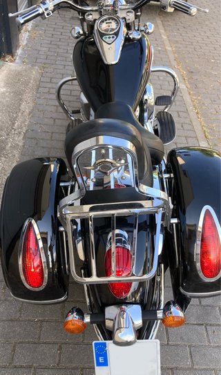 Kawasaki VN 900 Classic Negra