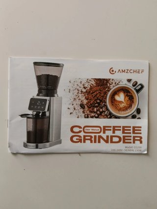 Molinillo de café AMZCHEF CG209