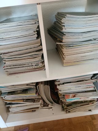 Más de 120 revistas de fotogramas- cinemanía 0,5€