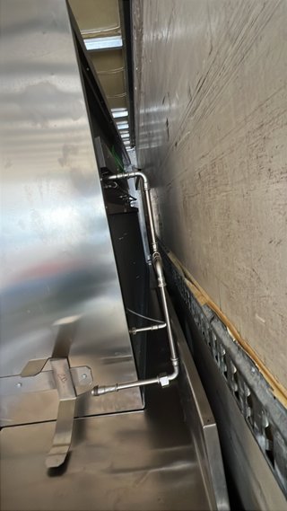 NUEVA Campana extractora mural y sistema extincion