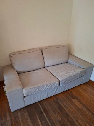 Sofá 2 plazas Kivik Ikea Beige