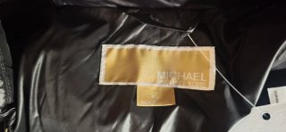 Abrigo Michael Kors Negro Talla XL.