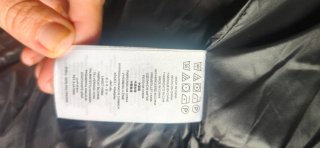 Abrigo Michael Kors Negro Talla XL.