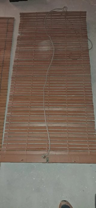 Persianas de madera,