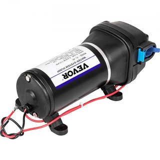 Bomba de Diafragma de Agua a Presión, Bomba de Agua de Diafragma de Alta Presión FL-40 de 12V, Bomba de Agua Autocebante de 2.7 bar (40PSI), Bomba de Refuerzo para Nebulización de 17L/MIN para Car...