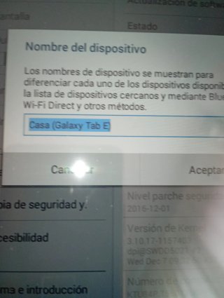 Tablet Samsung Galaxy Tab A