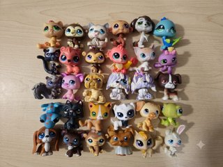 Lote figuras PET Shop