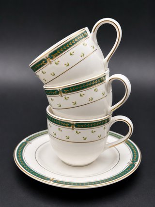 Servizio Caffè 27 Pezzi New Bone China