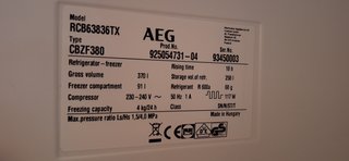 Frigorífico Combi AEG Inox A+++