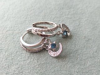 Pendientes aro plata de ley