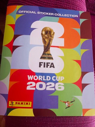 Álbum Oficial Colección Stickers Mundial FIFA 2026