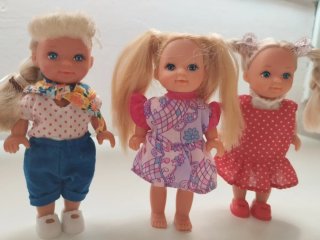 Lote de muñecas Steffi y Evi