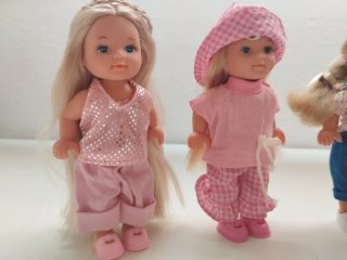 Lote de muñecas Steffi y Evi