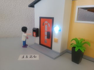 Casa de muñecas moderna de Playmobil