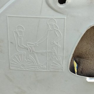 Silla bici bebé Hamax