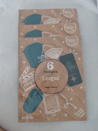 Libros de 6 primaria ingles y lengua