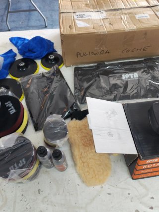 Pulidora Coche SPTA Kit Completo