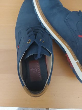 Zapatos de vestir azul