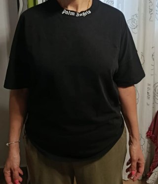 Camiseta Palm Angels Oversize Negra