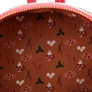 Mini Mochila Loungefly Mickey Minnie Navidad