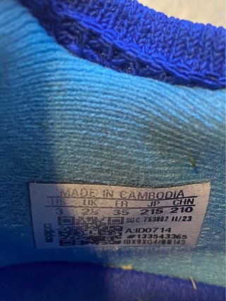 Botas Fútbol Adidas X Crazyfast Messi Niño T35