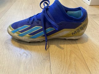 Botas Fútbol Adidas X Crazyfast Messi Niño T35