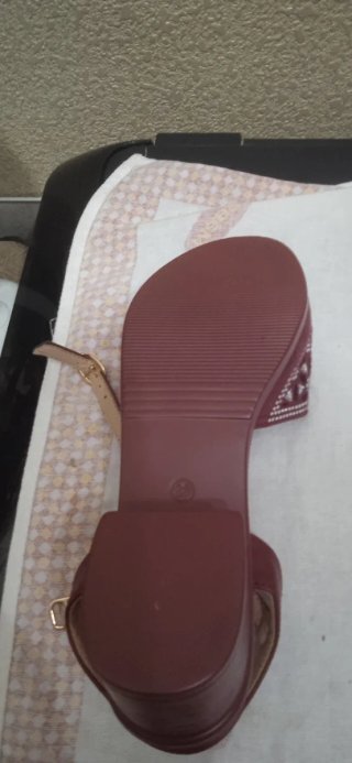 Sandalias  Rojas Mujer Nuevas