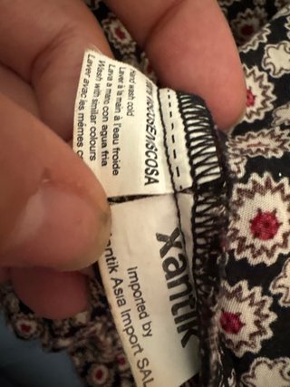 Pantaloni larghi estivi con stampa