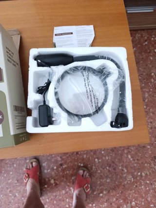 Lupa de escritorio 8x con luz LED