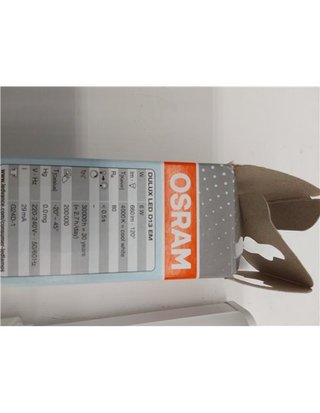 OSRAM Lámpara LED DULUX D 13 para casquillo G24D-1 - 5 vatios - 660 lúmenes - blanco frío (4000K) - giratoria - sustituye a la lámpar