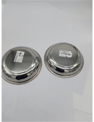 LACOR - 61122 - Plato Camping Hondo INOX. 18% CR. 22cm