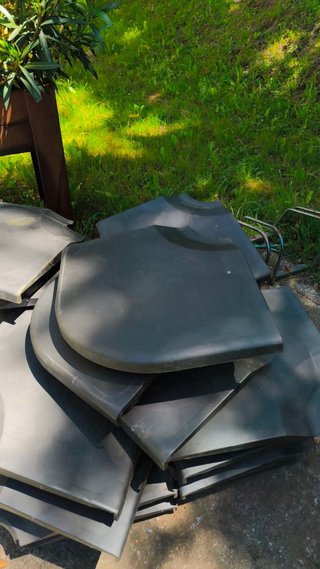 Pie Parasol 35kg Antracita Leroy Merlin 20 unid