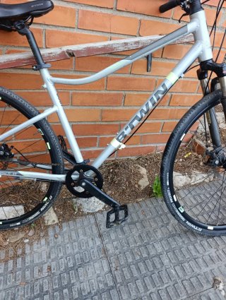 B'Twin Riverside 900 Gris