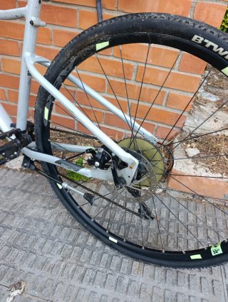 B'Twin Riverside 900 Gris