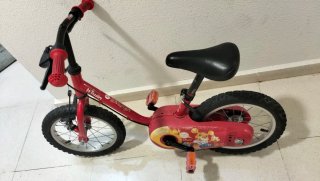 Bicicleta Btwin 14 niño