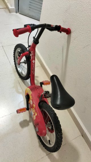 Bicicleta Btwin 14 niño
