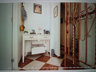 Conjunto Muebles Entrada Madera y Metal