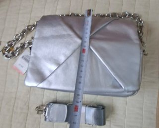 Bolso Misako plateado