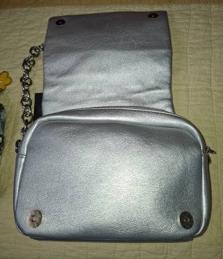 Bolso Misako plateado
