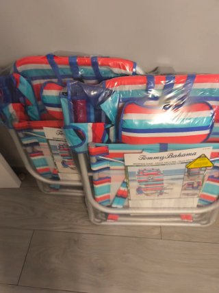 Silla Playa Tommy Bahama Rayas
