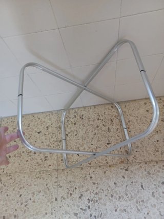 Estructura plegable aluminio